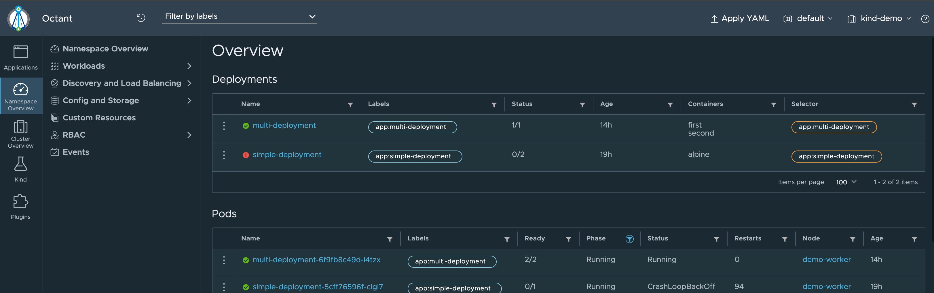 Octant Overview